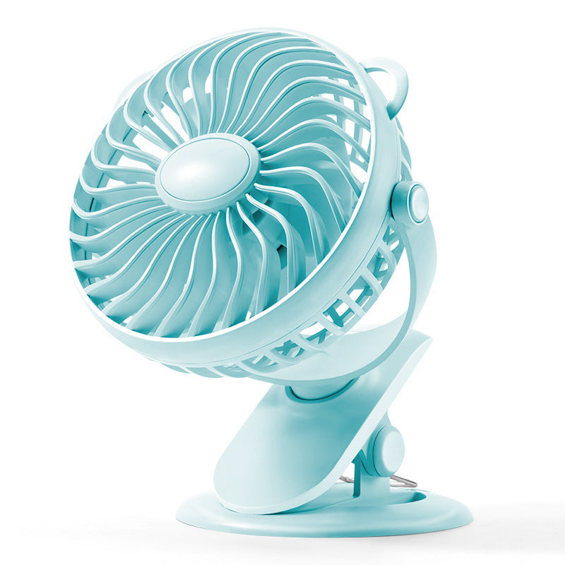 360 Silent Stroller Clip Fan - Portable & Quiet