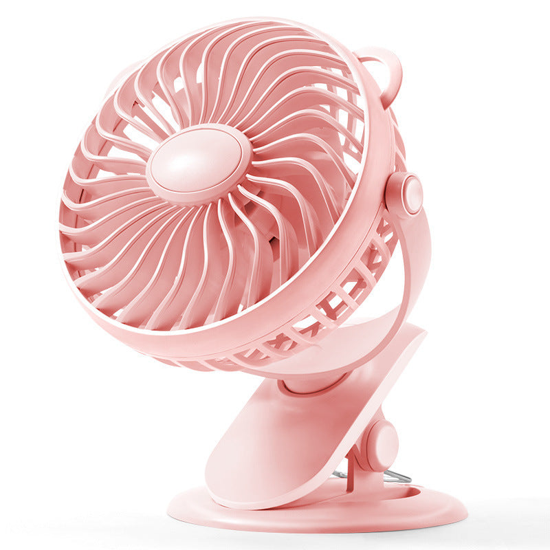 360 Silent Stroller Clip Fan - Portable & Quiet