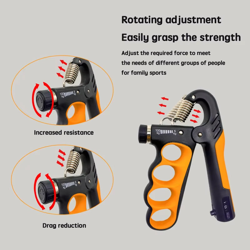 Adjustable 5-100kg Hand Grip Strengthener