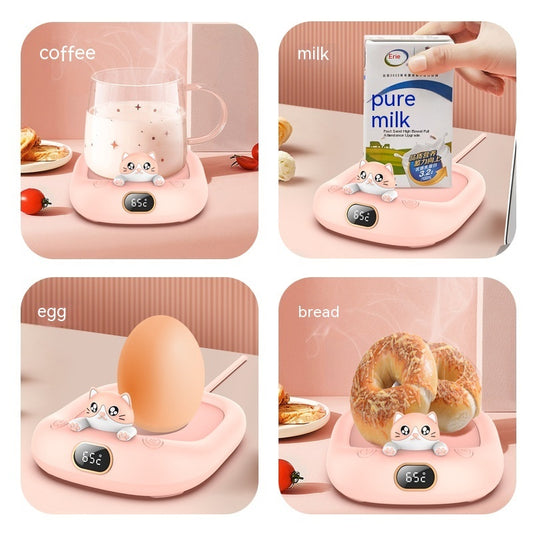 Adorable Pet-Themed Desk Mug Warmer