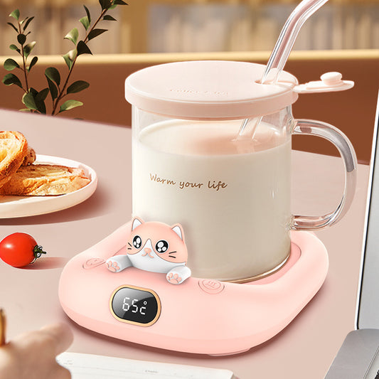 Adorable Pet-Themed Desk Mug Warmer