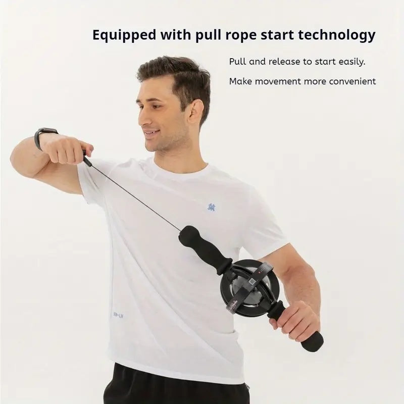 Black Gyro Fitness Trainer for Home Workouts