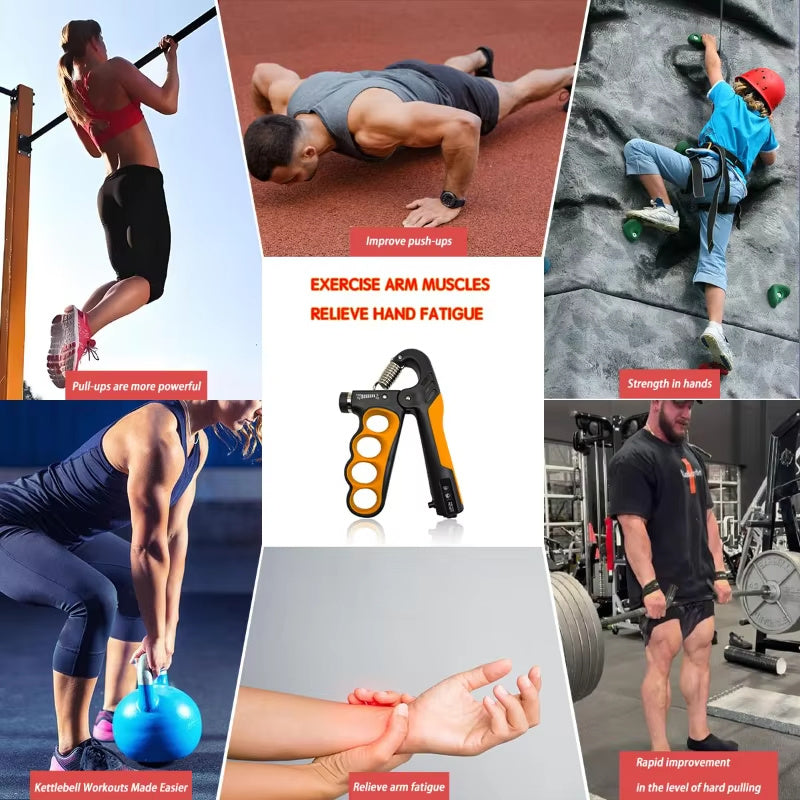 Adjustable 5-100kg Hand Grip Strengthener