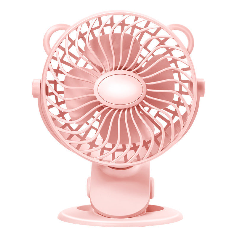 360 Silent Stroller Clip Fan - Portable & Quiet