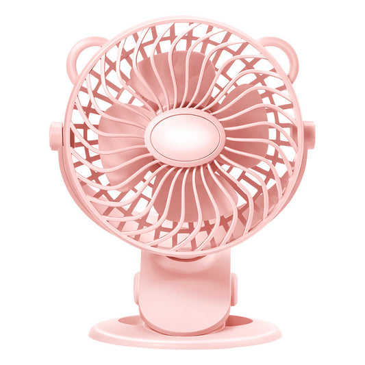 360 Silent Stroller Clip Fan - Portable & Quiet